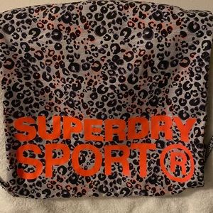 SUPER DRY SPORT cinch bag